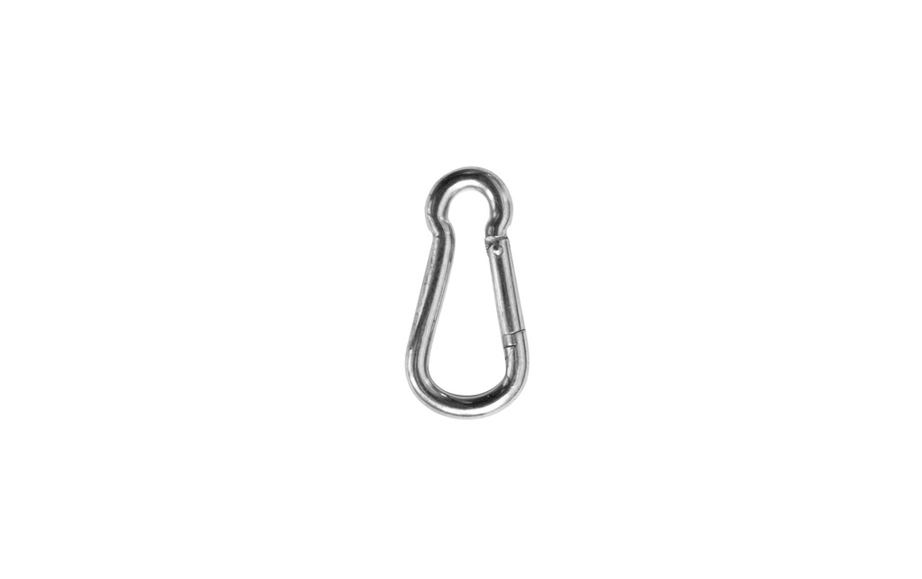 Meister Mousqueton Ø 10 mm, 100 mm, 120 kg, 1 pièce