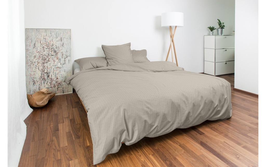 Night Fashion Housse de duvet Edi 200 x 210 cm, Beige