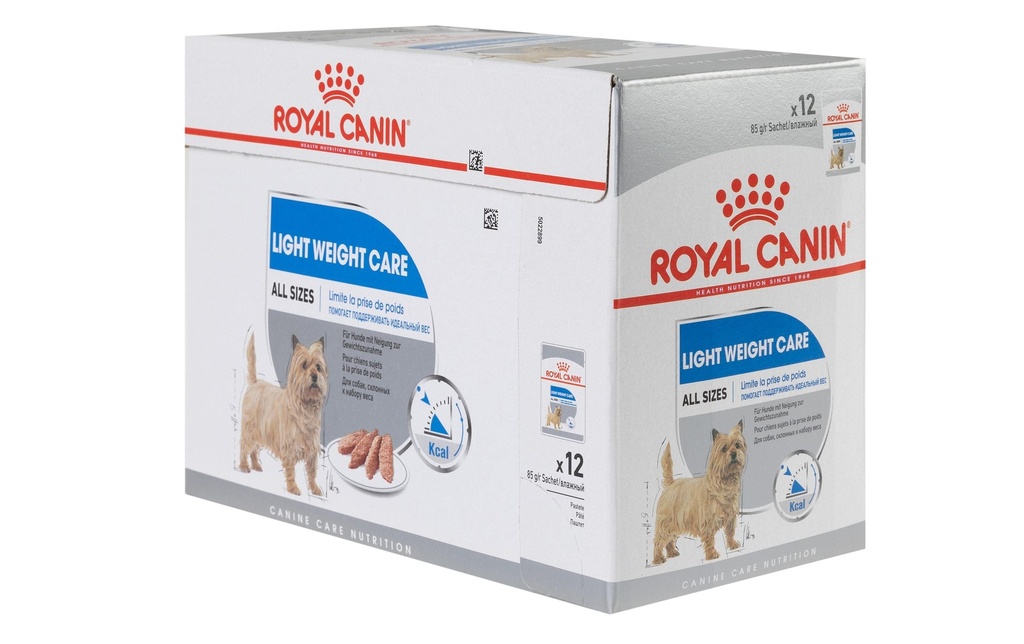 Royal Canin Alimentation humide Care Nutrition Mousse légère de soin du poids, 12 x 85g