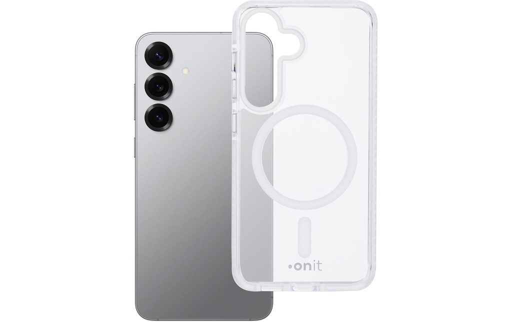 onit Coque arrière Armorix Galaxy S25 Blanc transparent