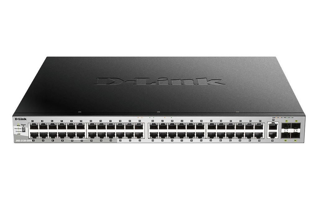 D-Link PoE Switch DGS-3130-54PS 54 ports