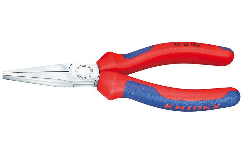 Knipex Pince à bec long 160 mm chromé