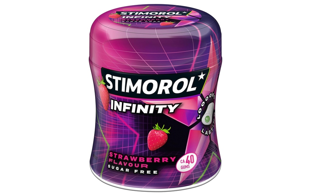 Stimorol Chewing-gum Infinity Strawberry-Lime 88 g