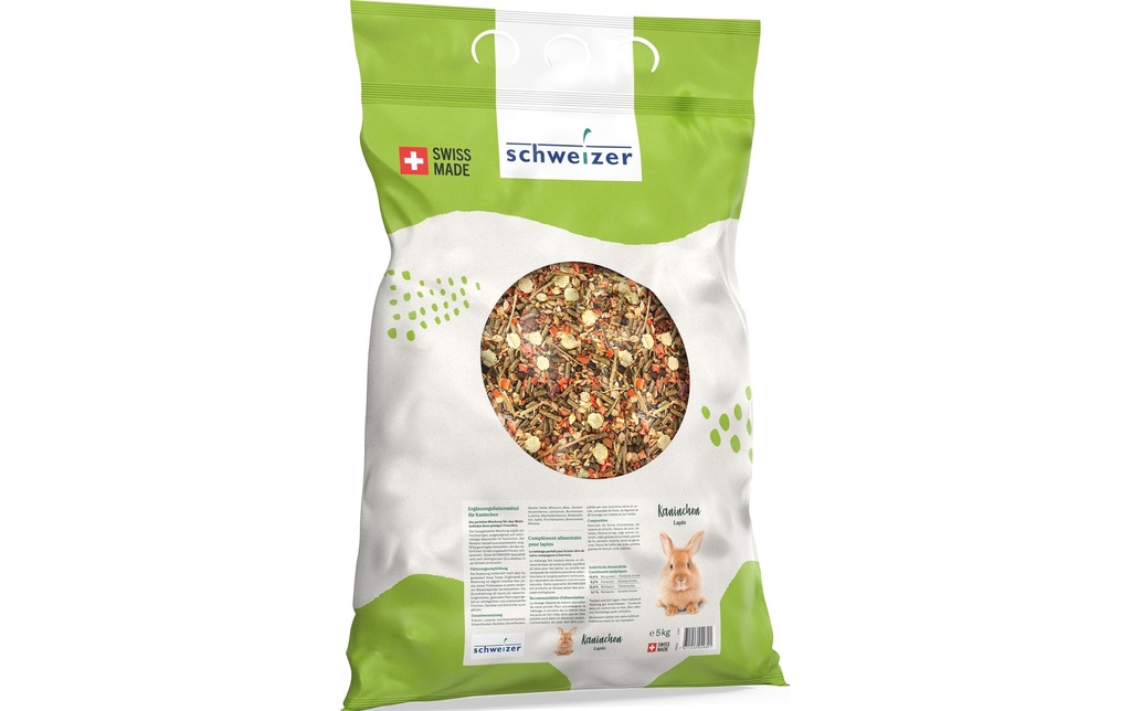 Eric Schweizer Nourriture de base pour les lapins, 5 kg