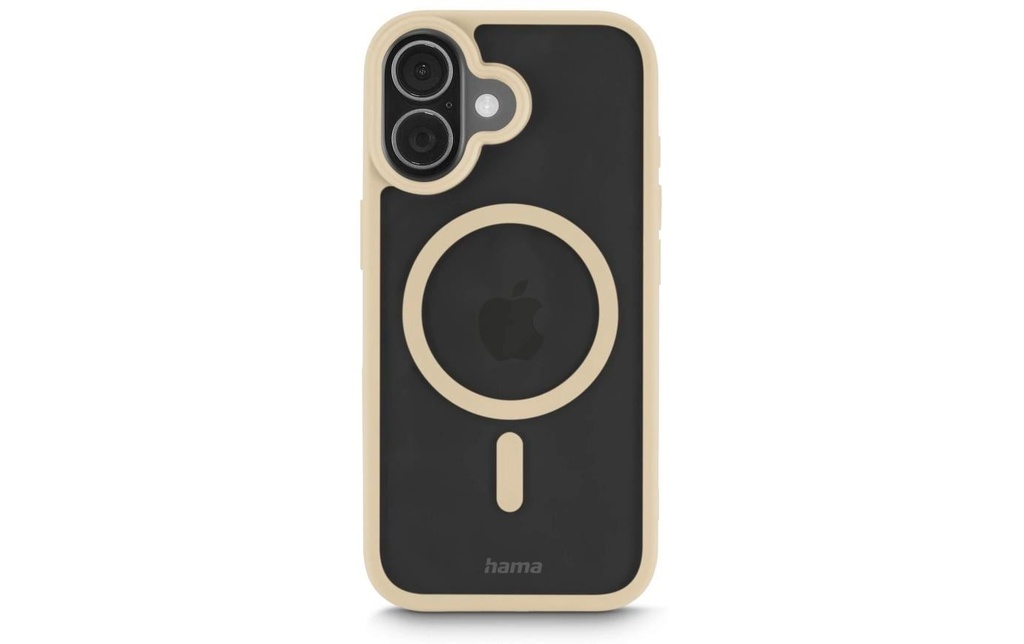 Hama Coque arrière Frame Protect iPhone 17 Beige