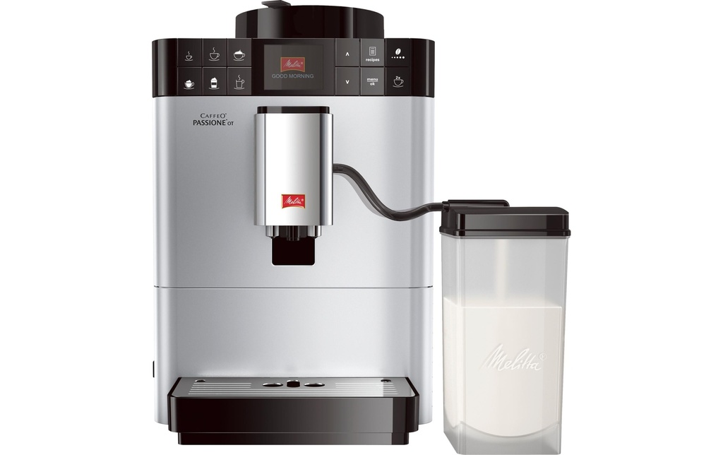 Melitta Machine à café automatique Caffeo Passione OT Argenté