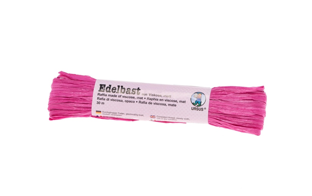 URSUS Raphia raffiné Matt Rose