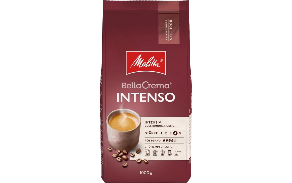 Melitta Grains de café Bella Crema Intenso 1 kg