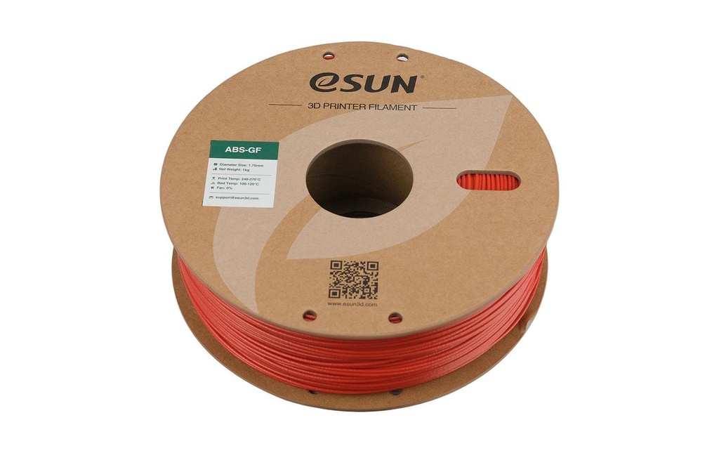 eSun Filament ABS GF Rouge 1.75 mm 1 kg