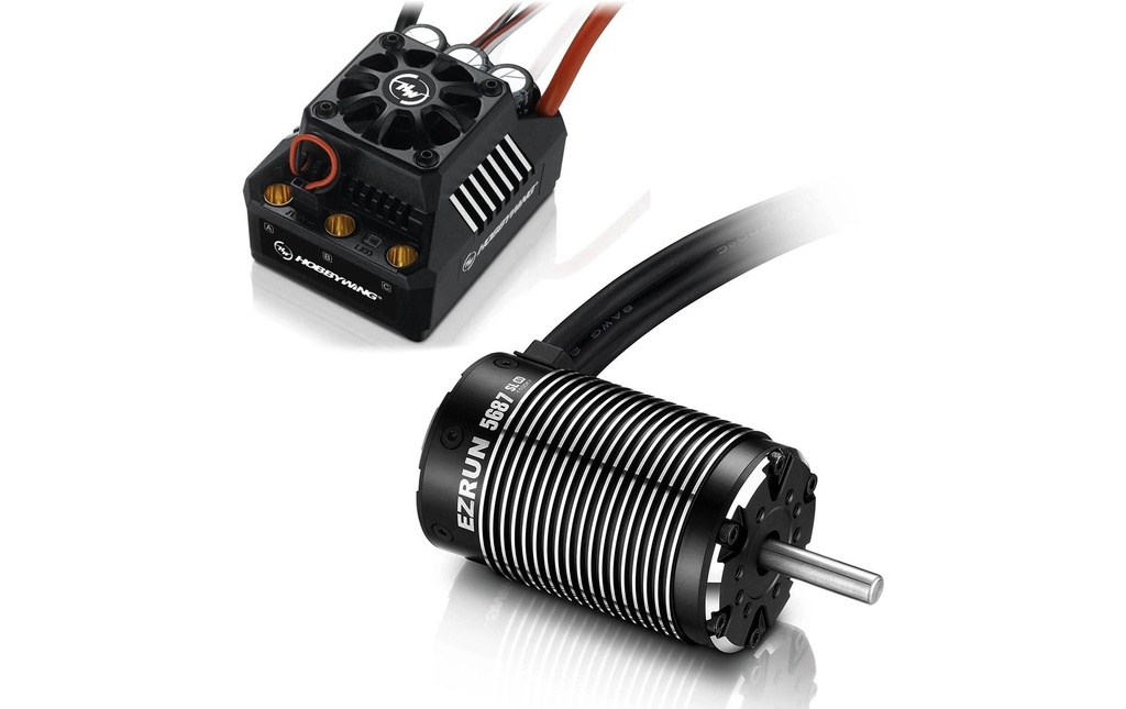 Hobbywing Kits d’entraînement sans brosse Ezrun MAX6 Combo SL 5687 1100 kV