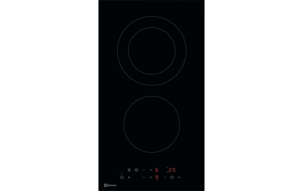 Electrolux Plaque de cuisson en vitrocéramique GK29TCO À plat/Affleurant