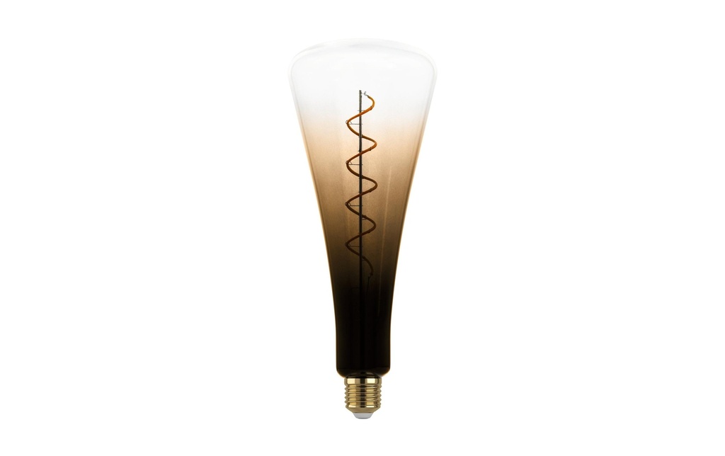 EGLO Leuchten Ampoule 4 W E27 Noir-Transparent-Marron