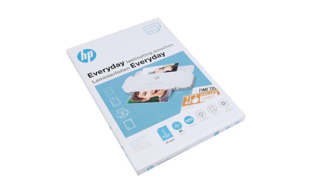 HP Film laminé Everyday StarterSet 80 µm, 100 Pièce/s, brillant