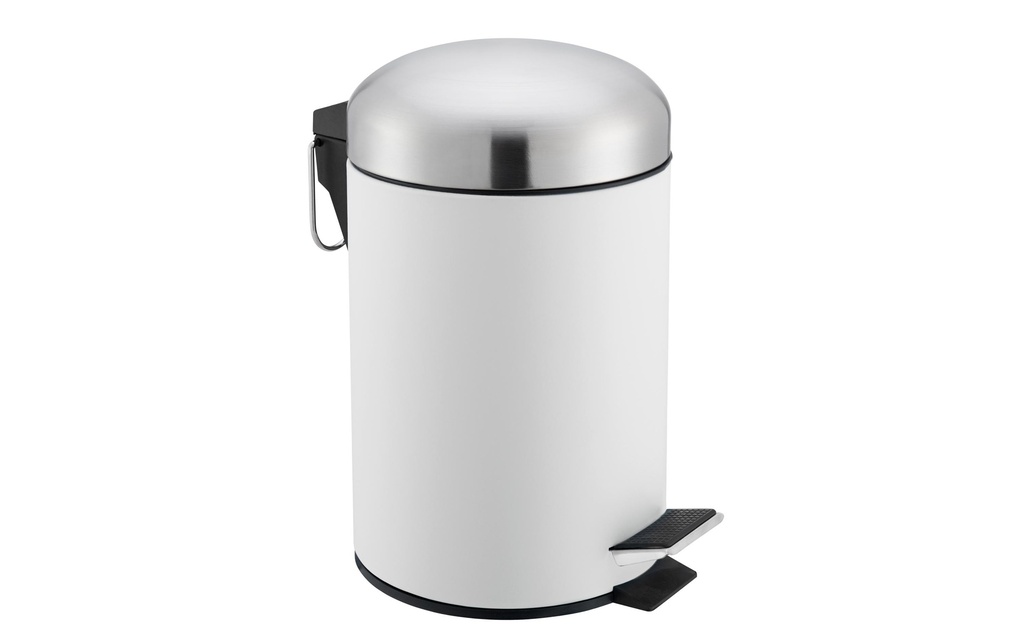 diaqua® Poubelle à pédale Romance, 3 l, Blanc