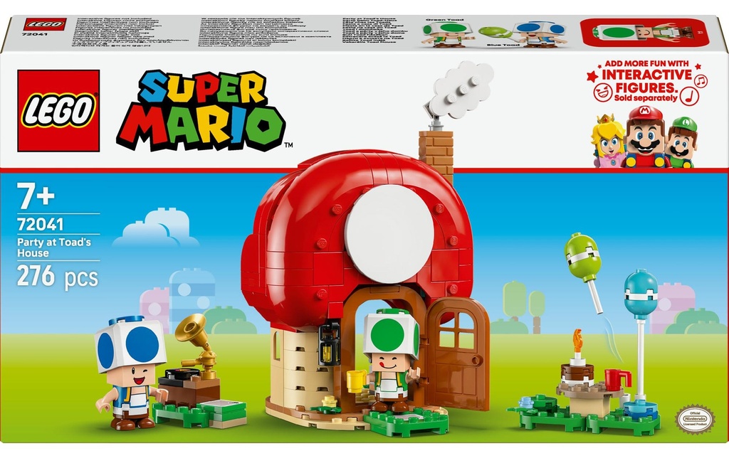 LEGO® Super Mario Fête à la maison des Toad 72041