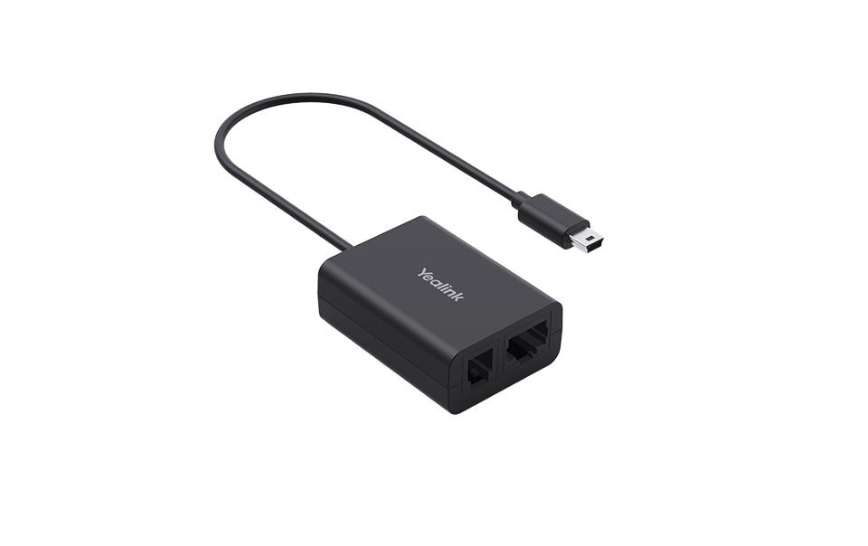 Yealink Adaptateur EHS62 RJ-9 - Micro-USB B