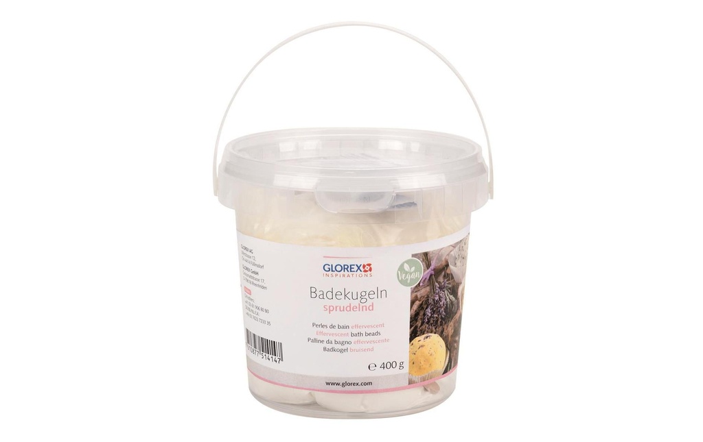 Glorex Boules de bain pétillant 400 g