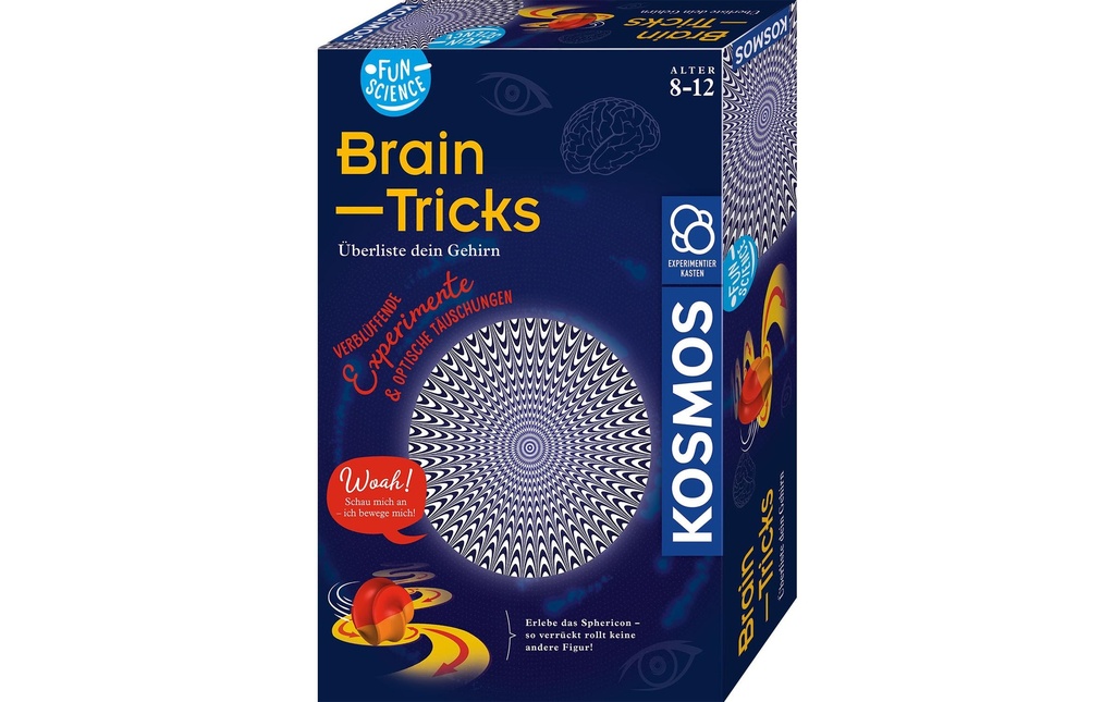 Kosmos Boîtes d’expérimentation Fun Science Brain Tricks