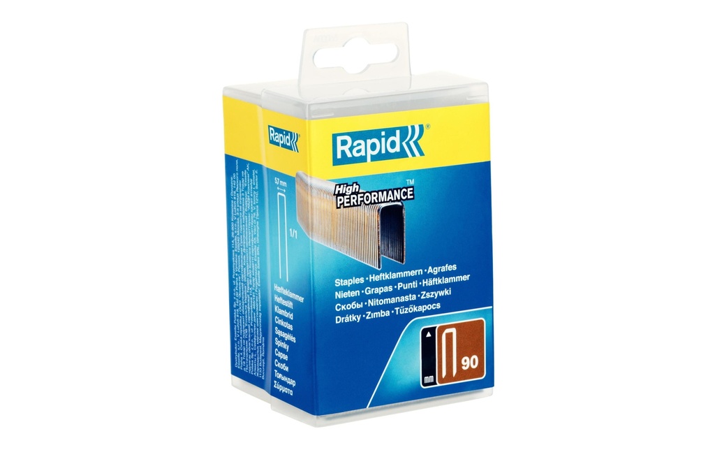 Rapid Agrafes Typ 90, 30 mm, 3000 pièces