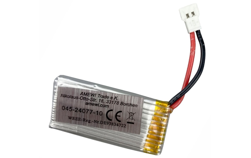Amewi Batterie RC LiPo 300 mAh 3.7 V 25C