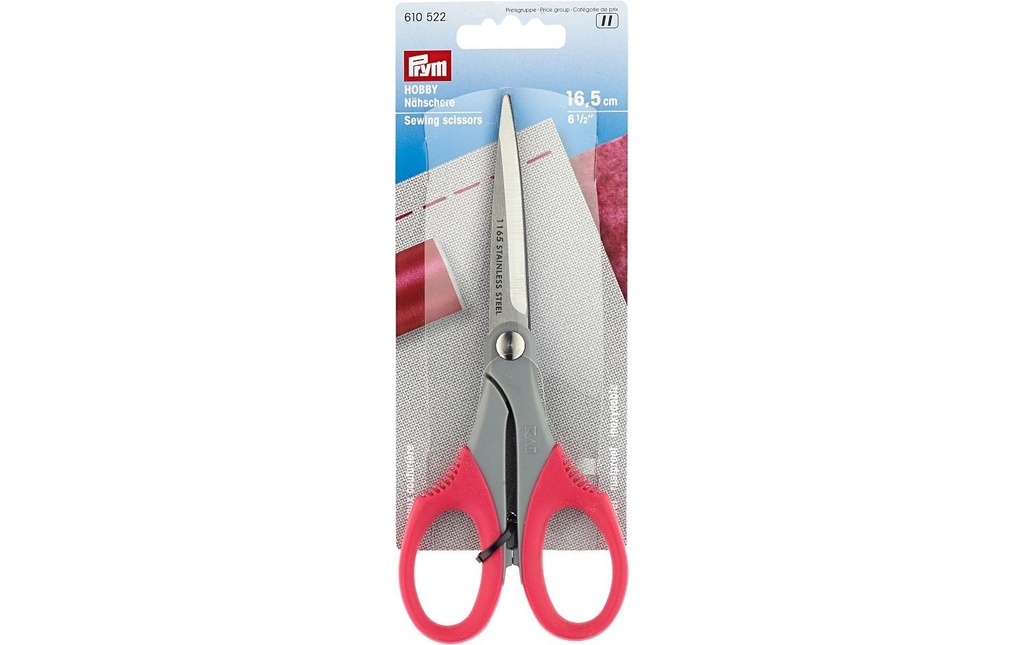 Prym Ciseaux de couture/ménage Hobby 16.5 cm, 1 pièce