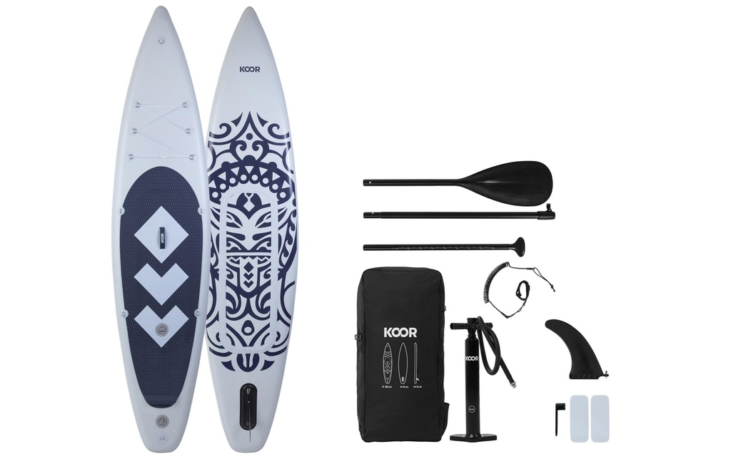 KOOR Planche de SUP Moolaka 11'6 système à double chambre