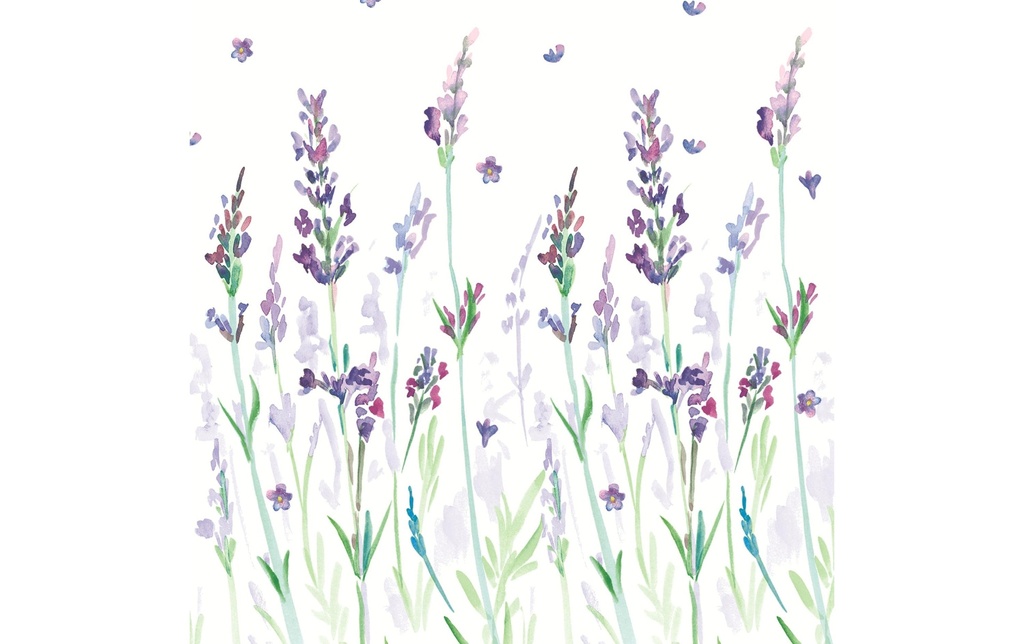Paper + Design Serviettes en papier Lavendream 33 cm x 33 cm, 20 Pièce/s
