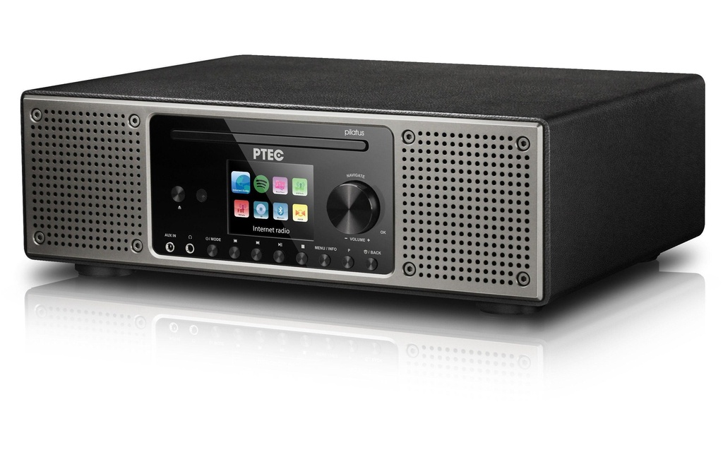 P TEC Radio Internet Pilatus II Noir