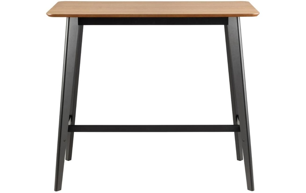 AC Design Table de bar Roxby Noir/Brun