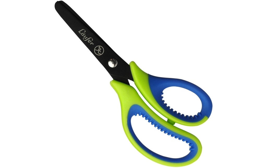 LÄUFER Ciseaux bricolage,ergonom.vert