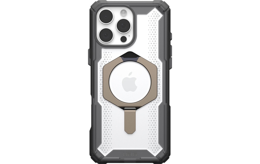 UAG Coque arrière Plasma XTE iPhone 16 Pro Max Ash/Titanium