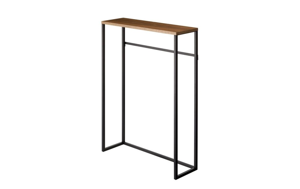 Yamazaki Table console Tower 80,5 x 60 cm, Noir/Brun