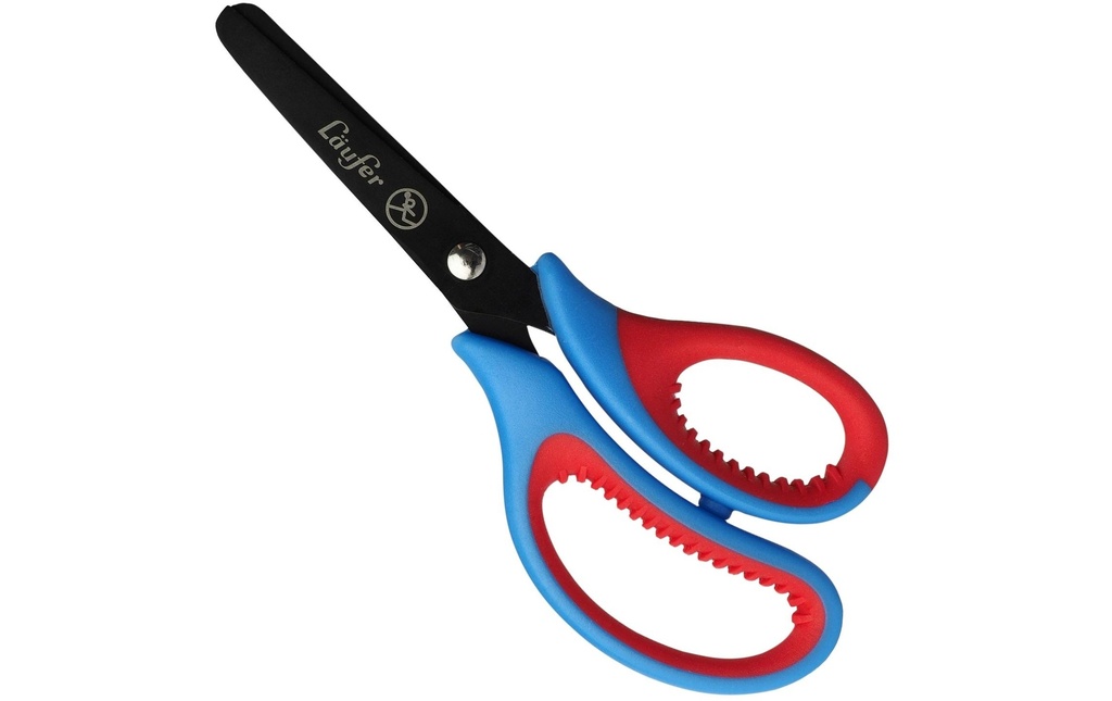 LÄUFER Ciseaux bricolage,ergonom.bleu