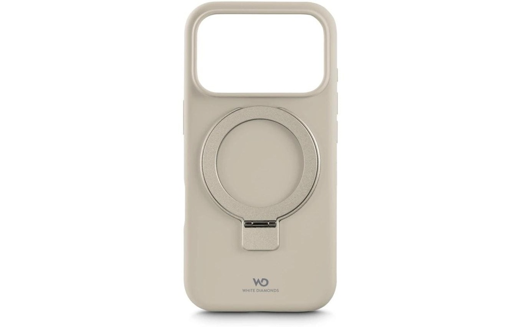 White Diamonds Coque arrière Mag Urban Stand Case Sabler pour iPhone 17 Pro