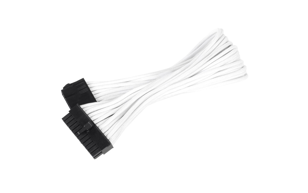 SilverStone Câble électrique de prolongation 24Pin - 24Pin Blanc