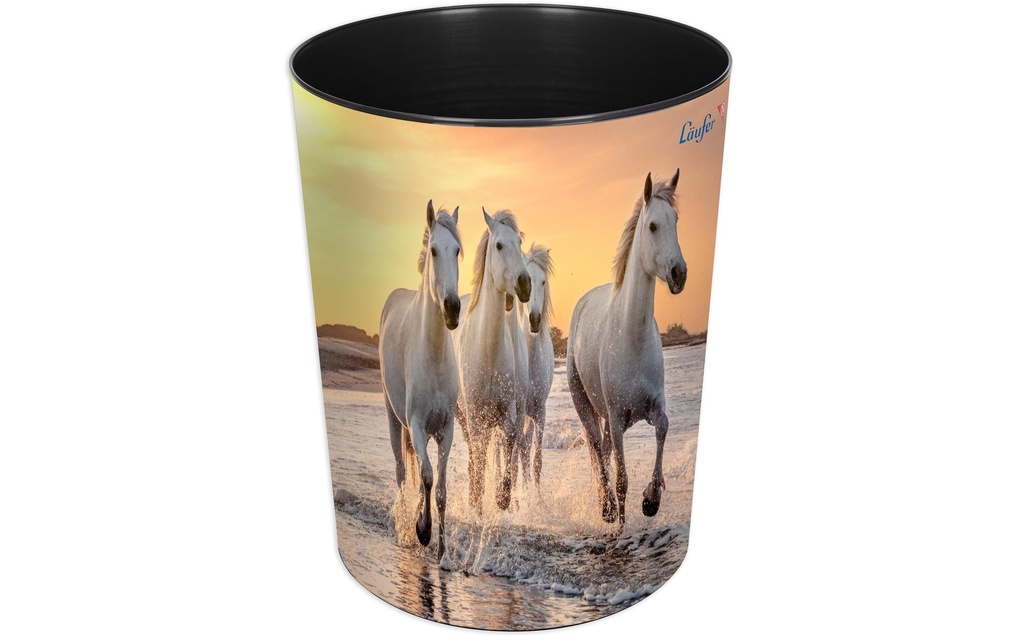 [337266660] LÄUFER Corbeille papier chevaux/plage