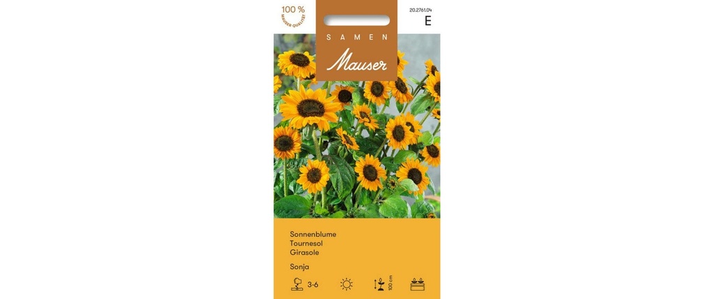 Samen Mauser Semence Tournesol Sonja