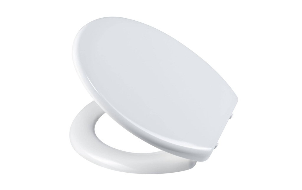 diaqua® Siège de toilette Barbana Fermeture douce, Blanc