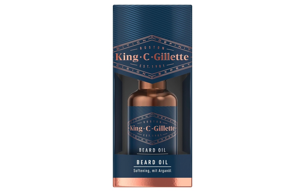 King C. Gillette Huile à barbe 30 ml