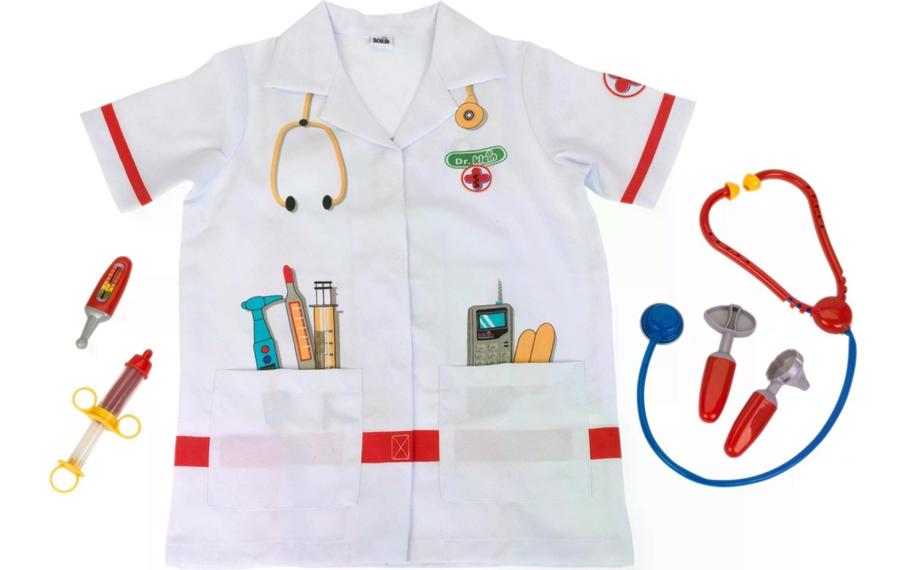 Klein-Toys Médecin Blouse de médecin avec accessoires