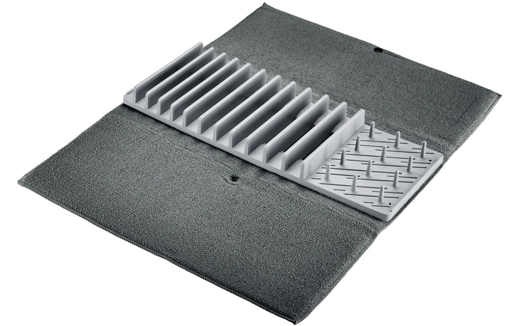 Westmark Tapis égouttoir 60 x 46 cm, Gris