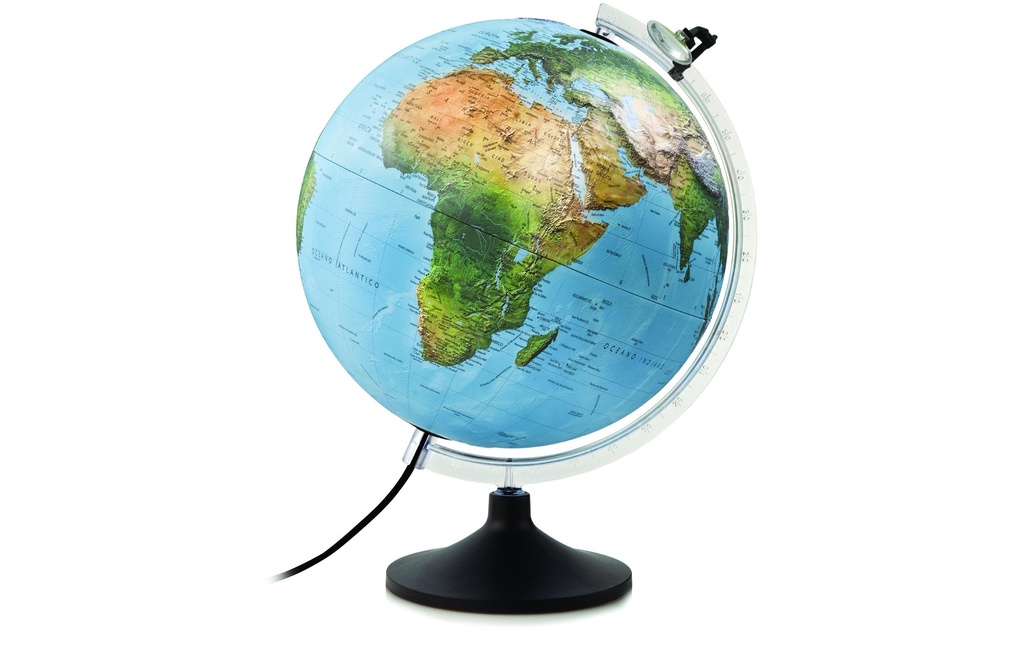 Tecnodidattica Globe terrestre Lumineux Uranio 30 cm -FR-