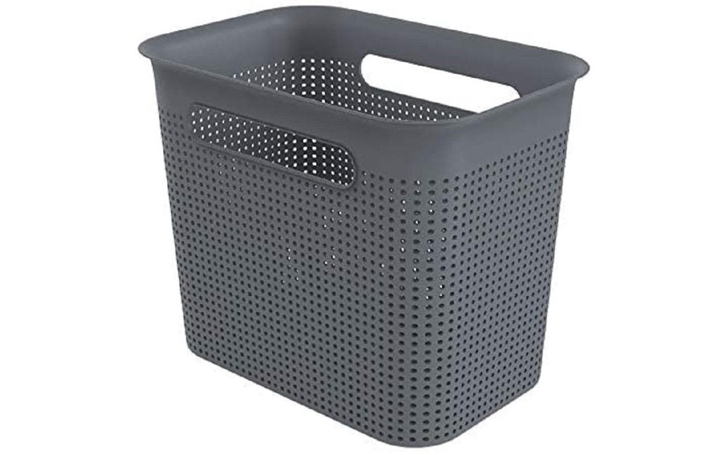 Rotho Boîte de rangement Brisen 7 l, Anthracite