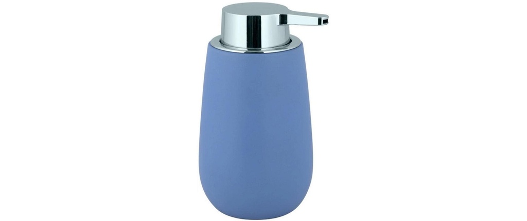 Wenko Distributeur de savon Badi 320 ml, Bleu ciel