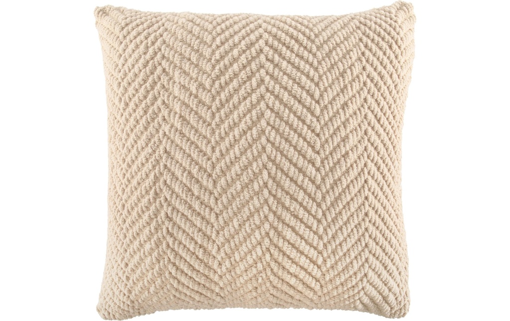 Tiseco Coussin Renee 45 x 45 cm, Ivoire