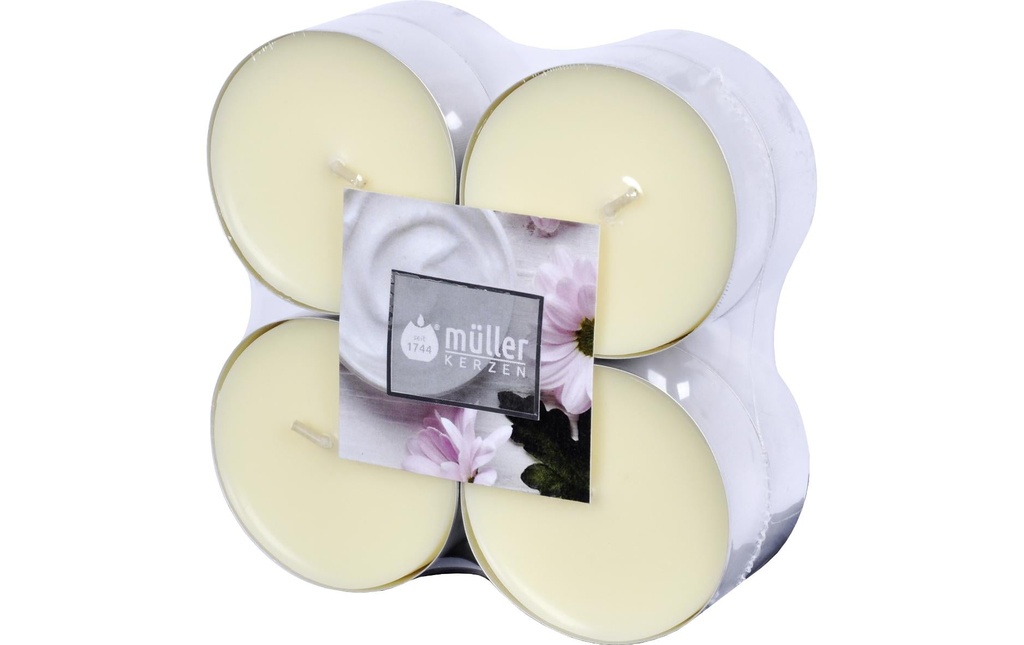 müller Kerzen Bougie parfumée Soft Creme 8 pièces