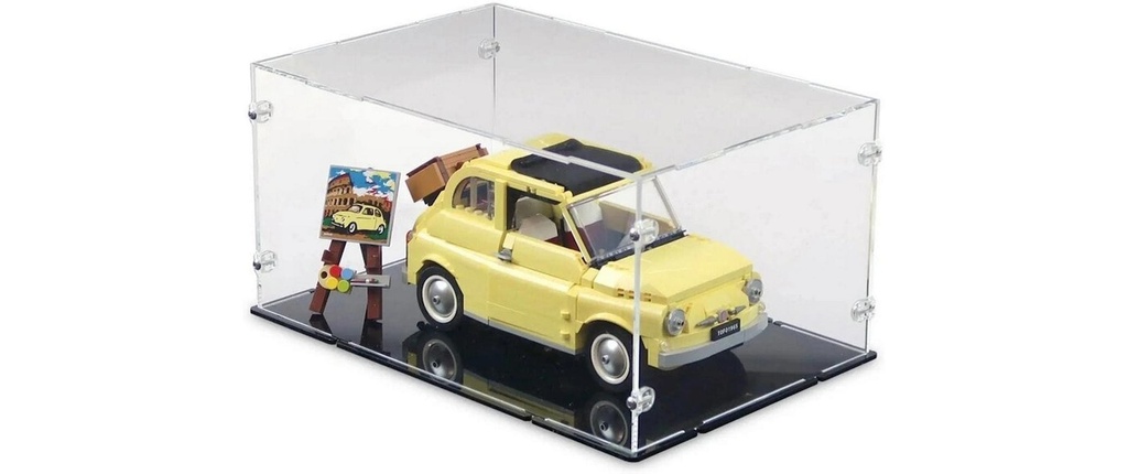 iDisplayit Présentoir en acrylique pour LEGO 10271 Fiat 500