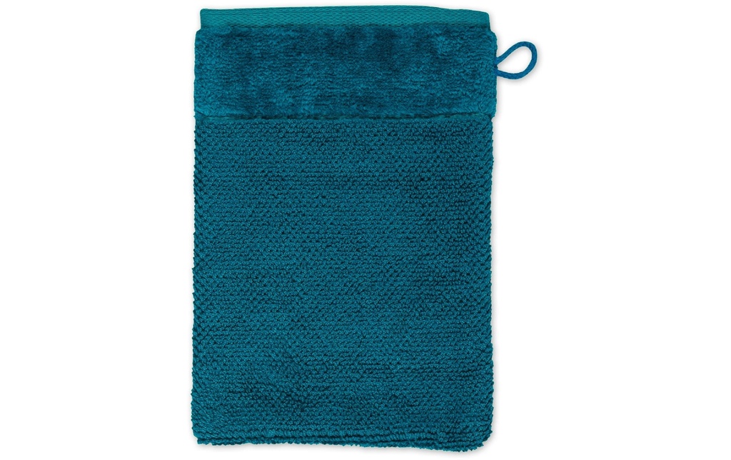 Möve Lavettes Bamboo Luxe 15 x 20 cm, Bleu vert