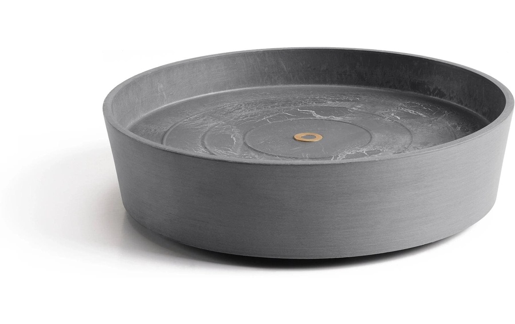 Ecopots Soucoupe Saucer Wheels Ø 34 cm Grey