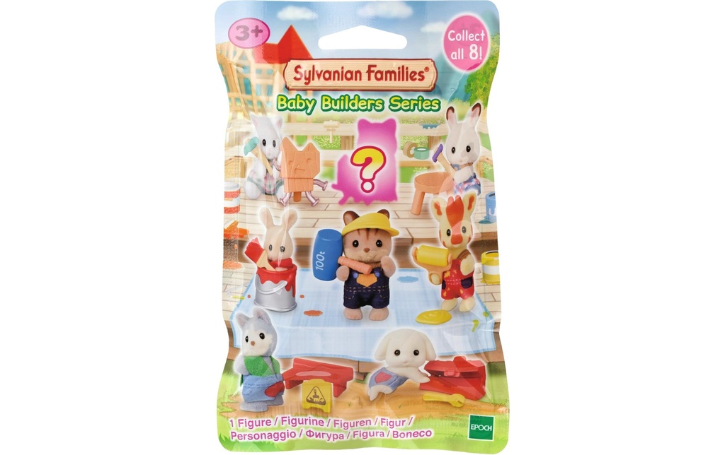 Sylvanian Families Sylvanian Families Figurines Amis des bébés Chantier assorti